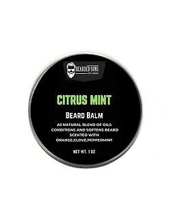 Citrus Mint Beard Balm (1 Oz)