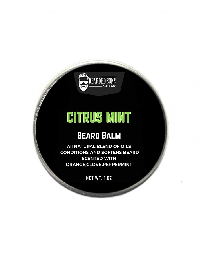 Citrus Mint Beard Balm (1 Oz)